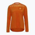 Longsleeve rowerowy damski SILVINI Ella orange