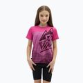 Koszulka rowerowa dziecięca SILVINI Denni plum/pink