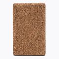 Kostka do jogi JadeYoga Cork Block Small jasnobrązowa CYBS 4
