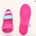 Sandały dziecięce Crocs Crocband Sandal Kids candy pink/pool 12