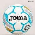 Piłka do piłki nożnej Joma Egeo white/fluor turquoise rozmiar 5 5