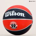 Piłka do koszykówki Wilson NBA Team Tribute Washington Wizards red rozmiar 7 7