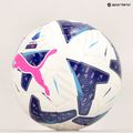 Piłka do piłki nożnej PUMA Orbita Serie A HYB puma white/blue glimmer/sunset rozmiar 4 7