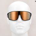 Okulary przeciwsłoneczne Red Bull SPECT Daft shiny black/smoke with gold mirror 8