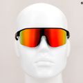 Okulary przeciwsłoneczne Red Bull SPECT Dundee black/brown with red mirror 9