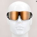 Okulary przeciwsłoneczne Red Bull Spect Backra matt black/smoke with gold mirror 9