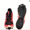 Buty do biegania męskie Salomon Speedcross 6 GTX black/red dalhia/poppy red 14