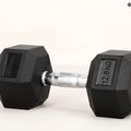 Hantel hexagonalny THORN FIT Hex czarny 12,5 kg 6