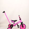 Rowerek biegowy trójkołowy Milly Mally 4w1 Optimus Plus pink 20