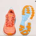 Buty do biegania damskie HOKA Gaviota 4 shell coral/peach parfait 13