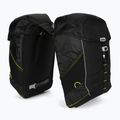 Sakwa rowerowa Basil Miles Double Bag 34 l black/lime