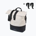 Torba rowerowa Basil Cove Shopper MIK Hooks 16 l off white/black 2