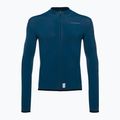 Bluza rowerowa męska Shimano Vertex Thermal Jersey deep ocean