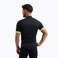 Koszulka rowerowa męska Rogelli Perugia 2.0 black/fluor 2