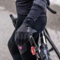 Rękawiczki rowerowe damskie Rogelli Laval Mid Season LW Windproof black 10