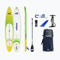 Zestaw deska SUP pompowana Mistral Adventurist Air 12'6" green/white/yellow