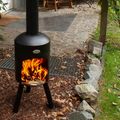 Kominek ogrodowy BonFeu Bonbini black 8