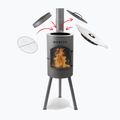 Kominek ogrodowy BonFeu BonGiano SP black 5