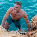 Szorty kąpielowe męskie JOBE Boardshort vintage teal 4