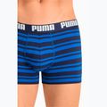 Bokserki męskie PUMA Heritage Stripe 2 pary blue 5