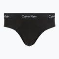 Slipy męskie Calvin Klein 0000U2661G Hip Brief 3 pary black body 2