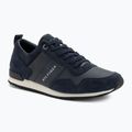 Buty męskie Tommy Hilfiger Iconic Leather Suede Mix Runner midnight