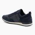 Buty męskie Tommy Hilfiger Iconic Leather Suede Mix Runner midnight 3