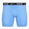 Bokserki męskie Nike Everyday Cotton Stretch 3 pary swoosh print/grey/university blue 2