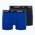 Bokserki męskie Nike Everyday Cotton Stretch Trunk 2 pary obsidian/game royal