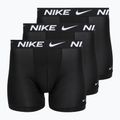 Bokserki męskie Nike Boxer Brief Long Black / Black