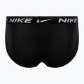 Slipy męskie Nike Dri-Fit Hip Logo Brief 3 pary black/black/black 3