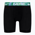 Bokserki męskie Nike Dri-Fit Essential Micro Boxer Brief 3 pary black/aquarius bleu/laser fuchsia/grey 2