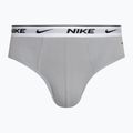 Slipy męskie Nike Everyday Cotton Stretch Brief 3 pary star blue/wolf grey/black white 3