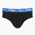 Slipy męskie Nike Everyday Cotton Stretch Brief 3 pary black/green/black 4