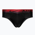 Slipy męskie Nike Essential Micro Boxer Brief 3 pary black/grey/ deep red 2