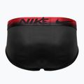 Slipy męskie Nike Essential Micro Boxer Brief 3 pary black/grey/ deep red 5