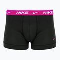 Bokserki męskie Nike Everyday Cotton Stretch Trunk 3 pary black/gold/hyper crimson 3