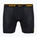 Bokserki męskie Nike Everyday Cotton Stretch 3 pary black/gold/black 4