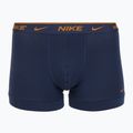 Bokserki męskie Nike Everyday Cotton Stretch Trunk 3 pary light crimson/midnight navy/black 3