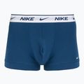 Bokserki męskie Nike Everyday Cotton Stretch Trunk 3 pary light armry blue/blue force/white waistband 2
