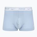 Bokserki męskie Nike Everyday Cotton Stretch Trunk 3 pary light armry blue/blue force/white waistband 5