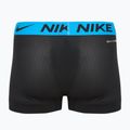 Bokserki męskie Nike Dri-FIT Trunk 3 pary black mint foam/blue hero/bright ceramic wb 2