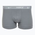 Bokserki męskie Nike Everyday Cotton Stretch Trunk 3 pary black/iron gry/cool grey high shine textured wb 2