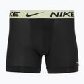 Bokserki męskie Nike Dri-Fit Essential Micro Boxer Brief 3 pary blk washed coral/olive aura/abrtract blue edge wb 3