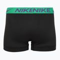 Bokserki męskie Nike Dri-Fit Essential Micro Trunk 3 pary black green shock/wild violet/black text wb 5