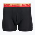 Bokserki męskie Nike Dri-Fit Essential Micro Boxer Brief 3 pary university red/black/black metallic grdient wb 3
