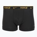 Bokserki męskie Nike Everyday Cotton Stretch Trunk 3 pary blk/university red/wheat gold/black high shine wb 4
