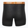 Bokserki męskie Nike Everyday Cotton Stretch 3 pary black light crimsn/desrt ochre/black waistband 5