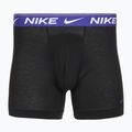 Bokserki męskie Nike Dri-FIT Ultra Comfort 3 pary black evrgreen aura/deep night/black waistband 3