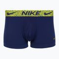 Bokserki męskie Nike Dri-Fit Essential Micro Trunk 3 pary blu void/lgh crim/brht citron/evergrn aura/abst wb 3